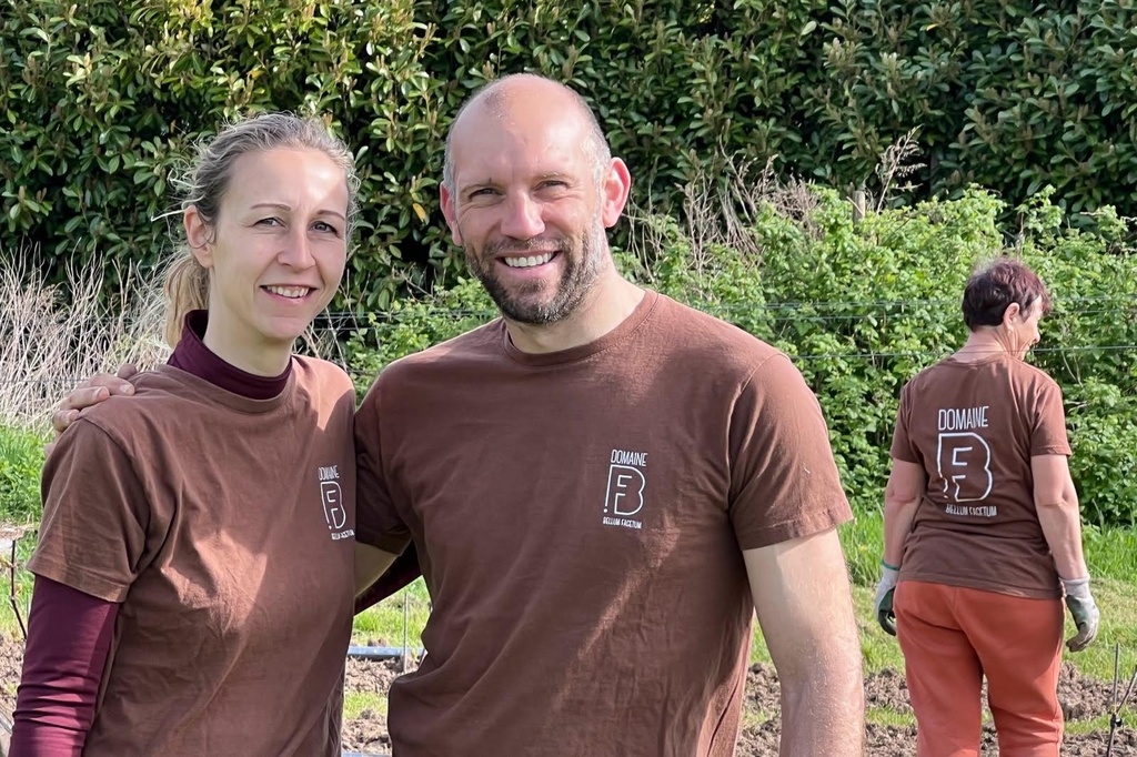 DBF T shirt (S, blanc)